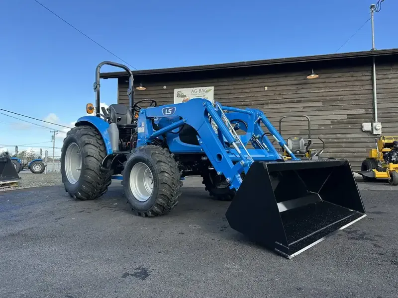 ls tractor model mt352h with front end loader
