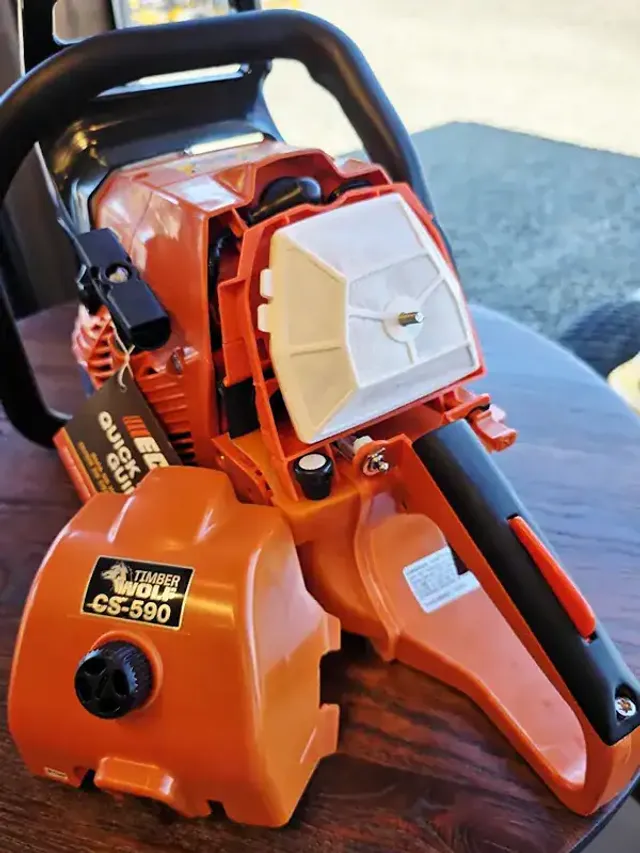 Echo air filter access