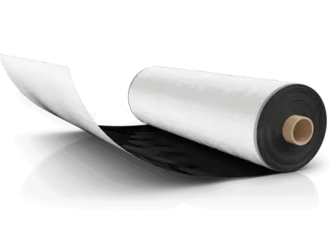 roll of silage bunker cover