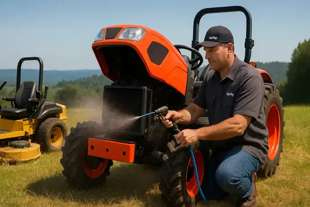 How to Keep Your Tractor and Mower Cool in Northwest Summers