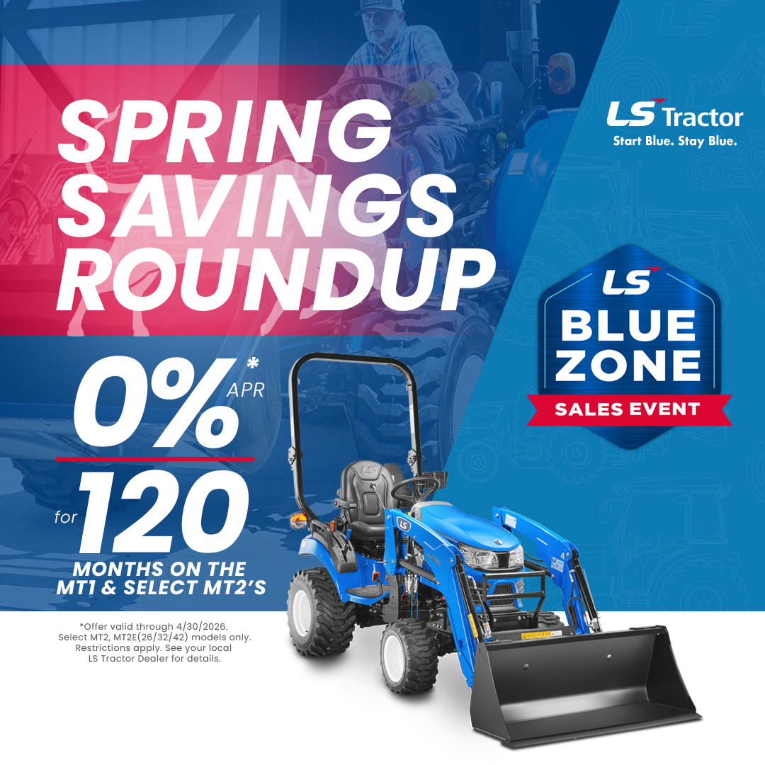 LS MT125 Subcompact Tractor